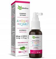 Vitaminų A, D3, E, K2Mk7 purškalas Ekamedica