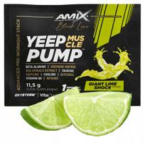 Pre-workout pump pakelis su kofeinu, laimo skonio