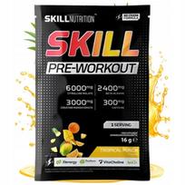 Maisto papildas Skill Nutrition Pre-workout Tropical Punch 16 g, su kreatinu ir alaninu