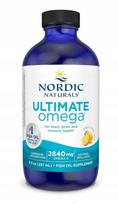 Omega-3 žuvų taukai NORDIC NATURALS Ultimate 2840mg 237ml citrinų skonio