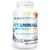 Maisto papildas ALLNUTRITION VITAMINALL 60 kapsulių, vitaminai ir mineralai