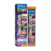 ElektroVit 67 Activlab elektrolitai vaikams su vitaminu C, 20 putojančių tablečių