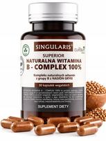 Vitaminų B kompleksas Singularis Natural 30 kapsulių