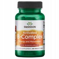 Maisto papildas SWANSON Activated B-Complex, 60 kaps.