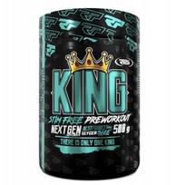 Papildas prieš treniruotę Real Pharm King Stim Free 500g Lemon-Orange