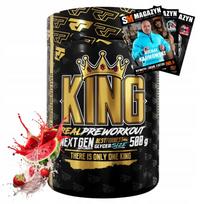 Papildas prieš treniruotę REAL PHARM KING 500g AAKG citrulinas taurinas kofeinas alaninas