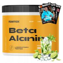 Maisto papildas nowmax BETA ALANINE 200 g su taurinu ir B6
