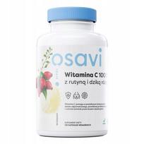 Maisto papildas Osavi Vitamin C 1000 mg su rutinu ir erškėtuogėmis, 120 veganiškų kapsulių
