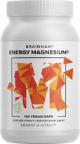 Maisto papildas BrainMax Energy Magnesium, 1000 mg, 200 mg magnio malatas, 100 kapsulių