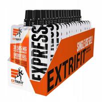 Energijos gelis EXTRIFIT EXPRESS GEL 16x80g su kofeinu, laimo skonio, angliavandeniai