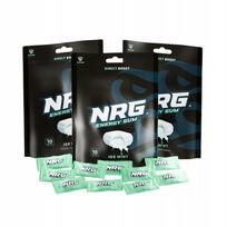 Energetinė kramtomoji guma NRG su kofeinu, be cukraus, pagaminta JAV