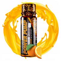 Preworkout shotas su kofeinu Power Pump Orange 60 ml Laborell