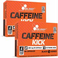 Kofeino kapsulės OLIMP CAFFEINE KICK 200 mg, 2x60 vnt.