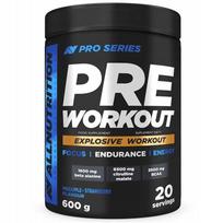 Maisto papildas ALLNUTRITION PRE WORKOUT PRO SERIES 600g braškių-ananasų