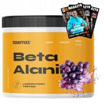 Maisto papildas nowmax PRE-WORKOUT su beta-alaninu, taurinu ir B6, 200 g