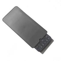 Keypad Pouch PU Leather Wireless Keyboard Sleeve Protective Case for Logitech K380 Storage Bag tamsiai pilka spalva