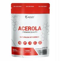 Maisto papildas Wish Pharmaceutical Acerola Natural 500g milteliai