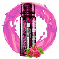 Maisto papildas prieš treniruotę Power Pump Raspberry 60 ml su kofeinu Laborell