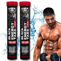 Energetinės tabletės ActivLab BLACK WOLF ENERGY TABS 20 vnt., CLASSIC skonis, 2 pakuotės