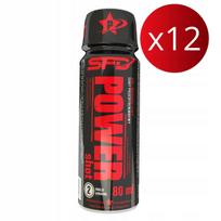 Energetiniai SFD Power Shot 80ml, 12 vnt., su kofeinu, beta alaninu ir citrulinu