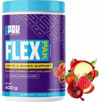 Kollagenas FLEX PAK 10000 mg 400 g, 10 ingredientų, sąnariams ir kaulams