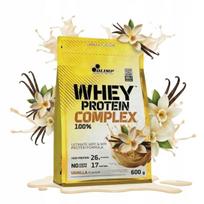 Proteino papildas Olimp WPC Whey Protein Complex Isolate 600 g, vanilės skonio