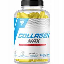 Kapsulės su kolagenu Trec Collagen Max 180 kaps., hialurono rūgštis, vitaminas C