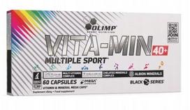 Multivitaminai OLIMP MEGA VITA MIN 40+ MULTIPLE SPORT, 60 kaps.