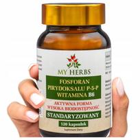 Maisto papildas PYRIDOXAL PHOSPHATE P-5-P VIT B6, 120 kaps.