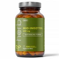Maisto papildas HERB MYO-INOSITOL 650mg 100 kapsulių