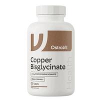 OstroVit Bisglycinate Copper 120 kapsulės vario chelatas plaukams ir odai