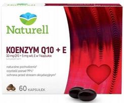 Maisto papildas Naturell Coenzyme Q10 + E, 60 kapsulių