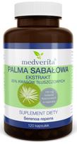 Maisto papildas MEDVERITA Saw palmetto 400 mg, 120 kapsulių