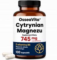 Maisto papildas OsseaVita Magnesium + Vitamin B6, citratas
