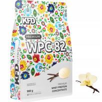 Baltyminiai milteliai KFD Premium WPC 82 900g vanilės ledų skonio