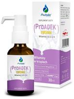 Maisto papildas Aliness Avitale ProAdek Retinol 30ml, vitaminai A, D, E, K2-MK7, alyvuogių aliejus