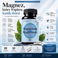 Magnio glicinatas Bis, 90 kapsulių, didelio pasisavinimo