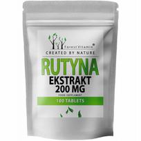 Maisto papildas FOREST VITAMIN Rutin 200mg, 100 tablečių