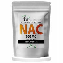Maisto papildas NAC 600 mg N-acetyl L-cysteine, 150 kapsulių, Forest Vitamin