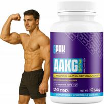 Papildas AAKG Plus Arginine L-Citrulline 120 kapsulių