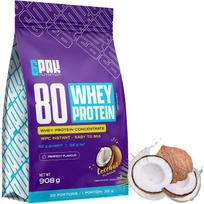 Išrūgų baltymai WPC 100% 908 g su BCAA