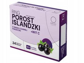 Pastilės su islandine kerpena ir vitaminu C, 24 vnt.