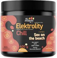 Elektrolitai Aliness ALLHydrate CHILL Sex on the Beach, magnis, kalis, natris, 400 g