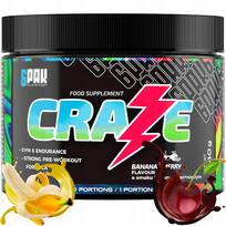 Maisto papildas CRAZE Ultra Strong, su kofeinu ir beta-alaninu, prieš treniruotę