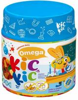 Omega 3 KIC KIC 45 vaisių skonio guminukai