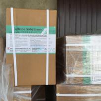 Kofeino anhidritas 20 kg, 100% milteliai CSPC dėžė