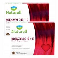 Maisto papildas Naturell Coenzyme Q10 + vitaminas E, 120 kapsulių