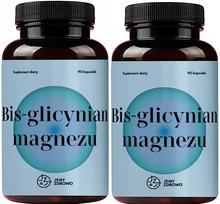 Magnio glicinatas Jemy Zdrowo 180 kapsulių 375 mg dienos dozėje