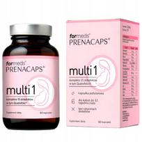 Vitaminų ir mineralų kompleksas ForMeds PRENACAPS MULTI 1, 60 kapsulių, mamoms