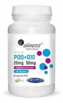 Maisto papildas Aliness PQQ MGCPQQ 20 mg + Q10 50 mg